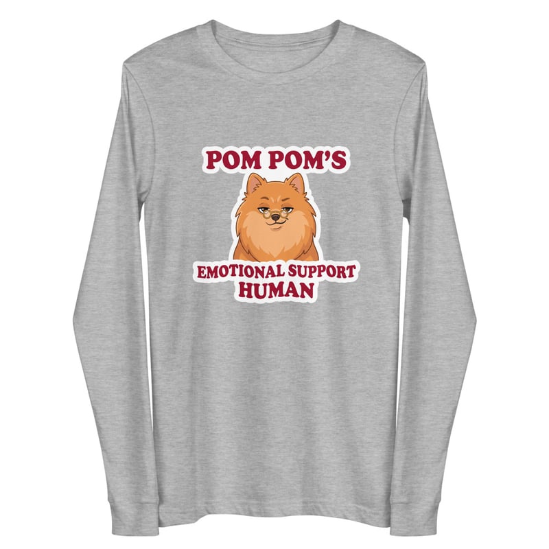 Emotional Support Human Long Sleeve Tee