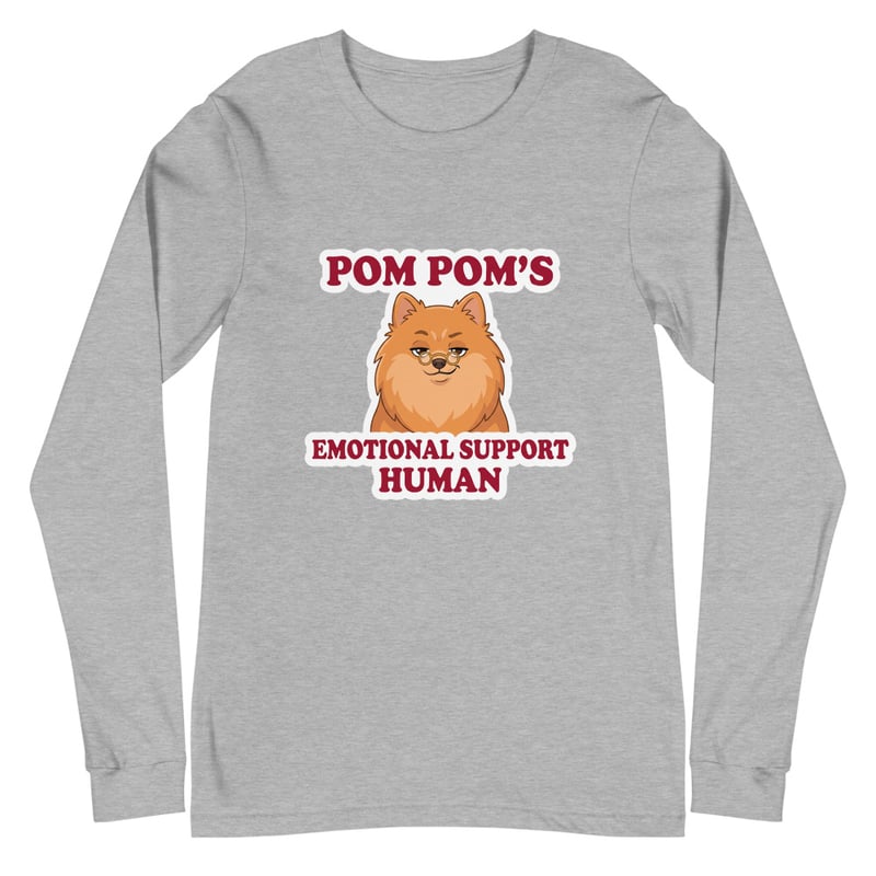 Emotional Support Human Long Sleeve Tee